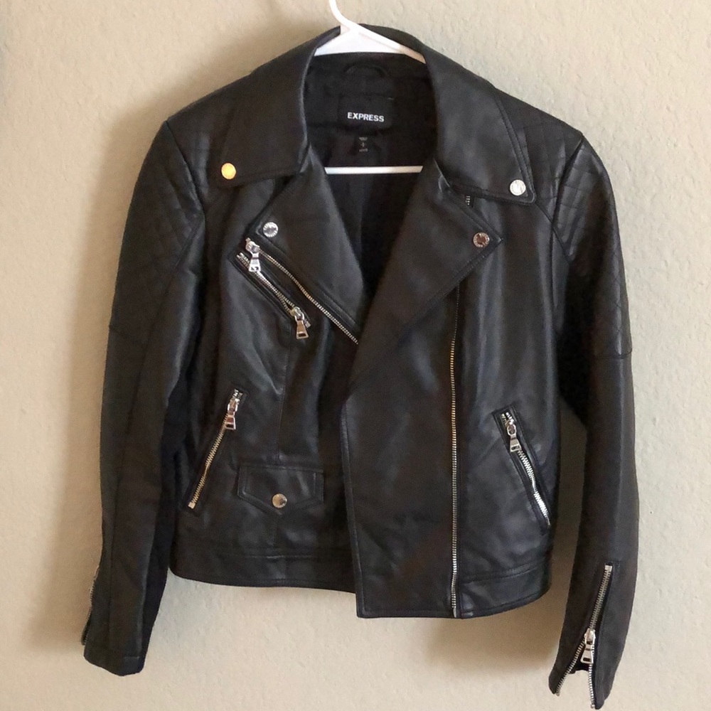 Women’s Express “motorcycle jacket”